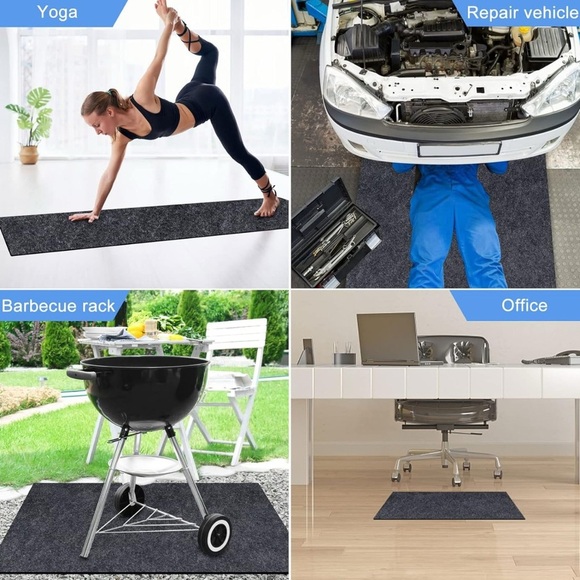 80x80 Ince Round Hot Tub Pad, Waterproof Slip Proof. Ground Base Flooring (New) - Picture 5 of 5